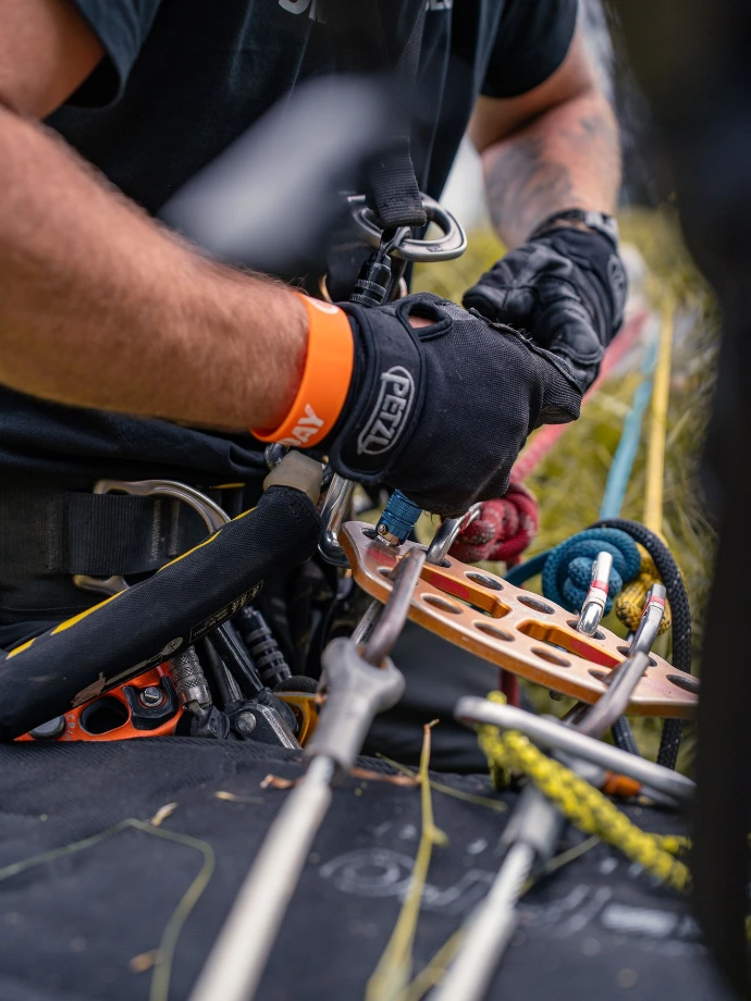 Gregory, cordiste indépendant chez Rope4Access